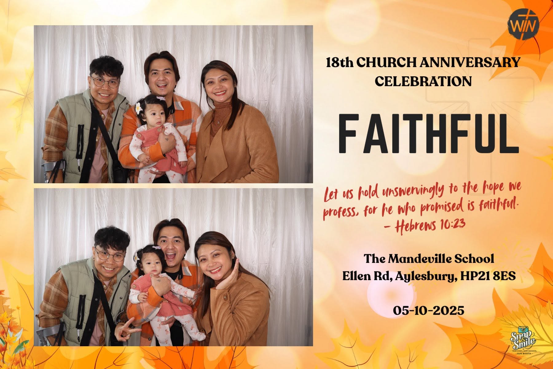 Photo booth event