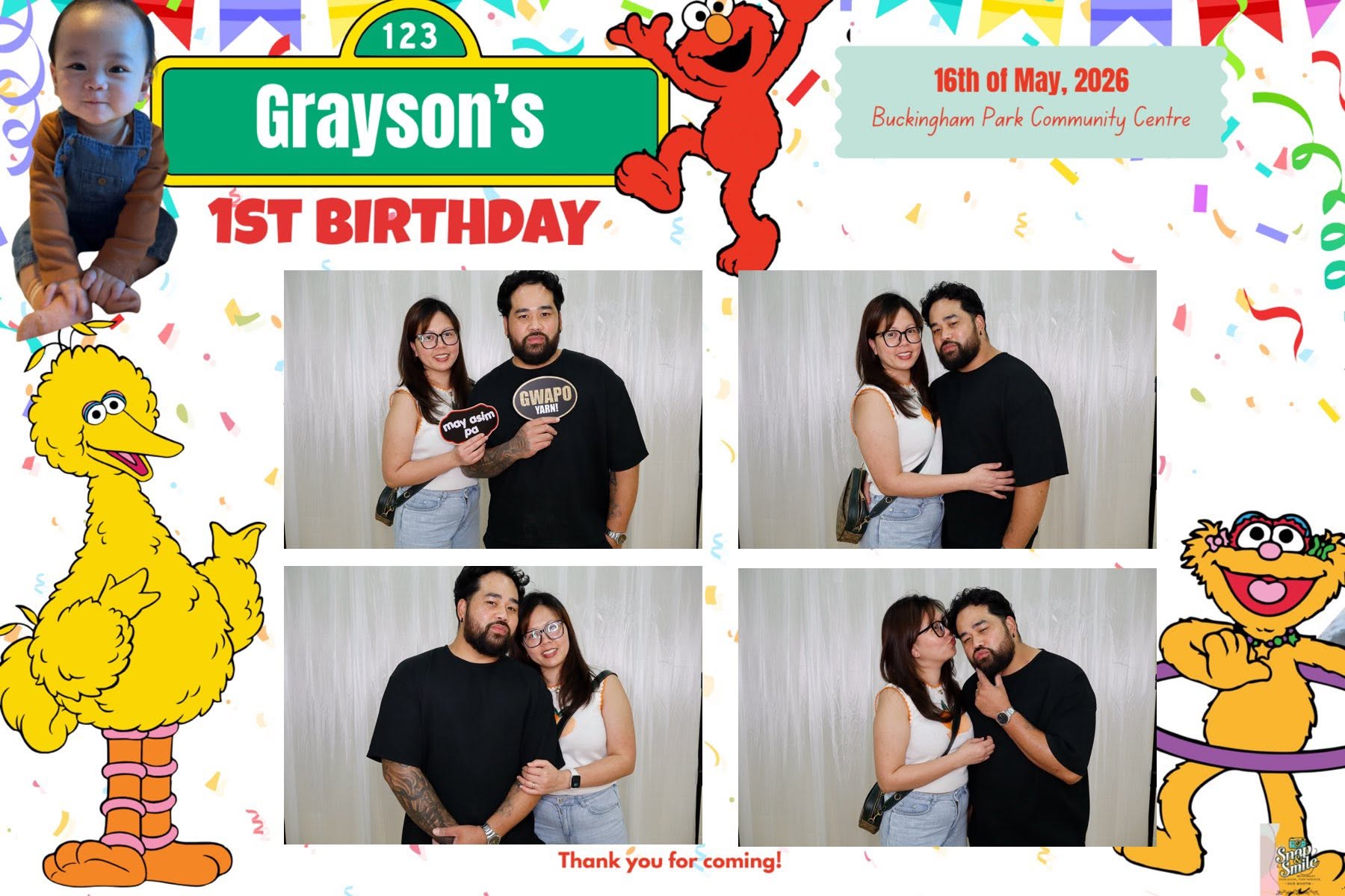 Photo booth event