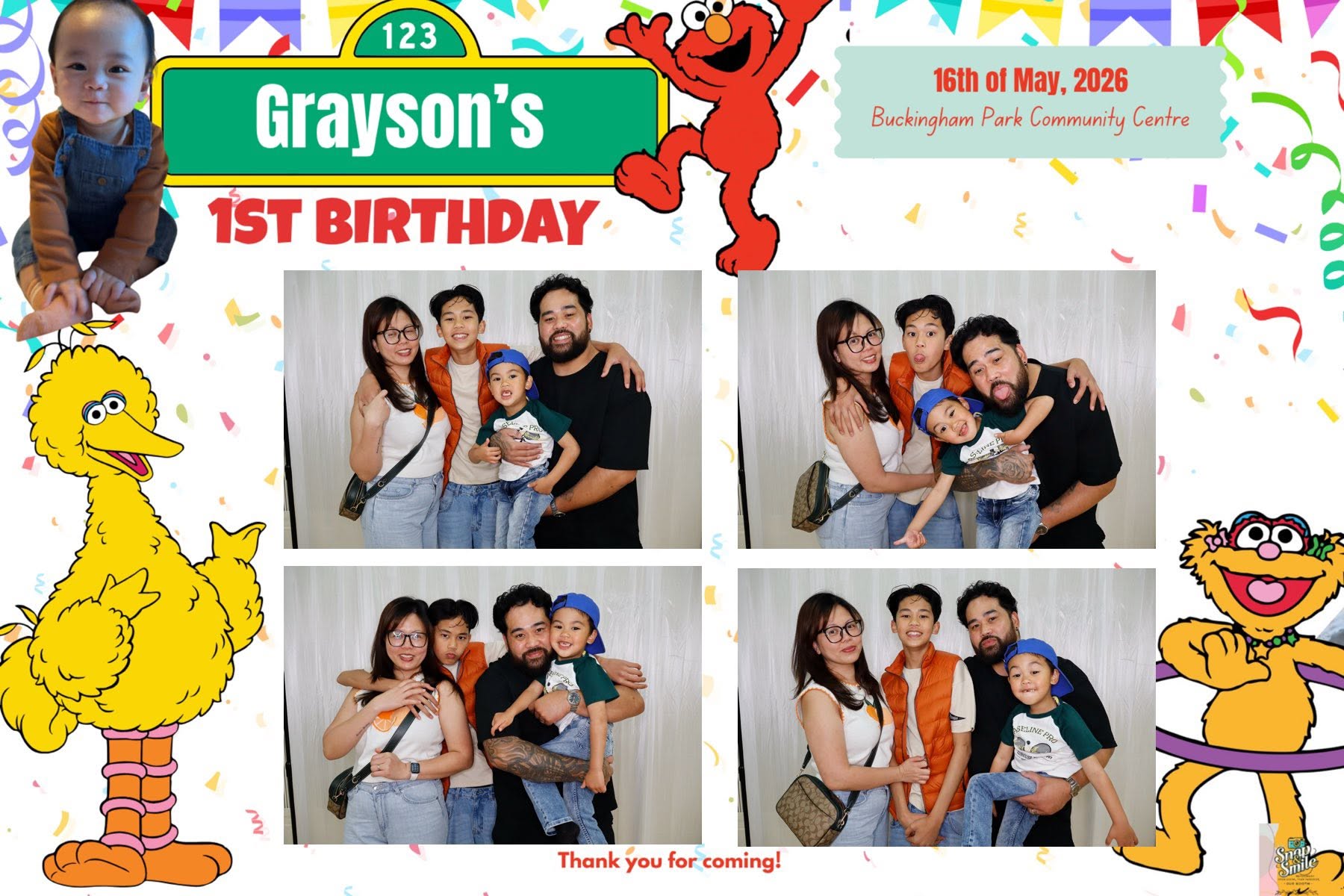 Photo booth event